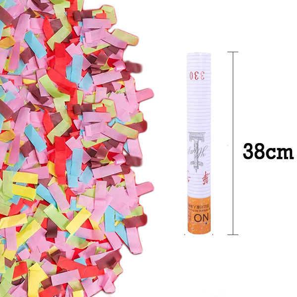 Small Size Party Popper with Colouful Confetti